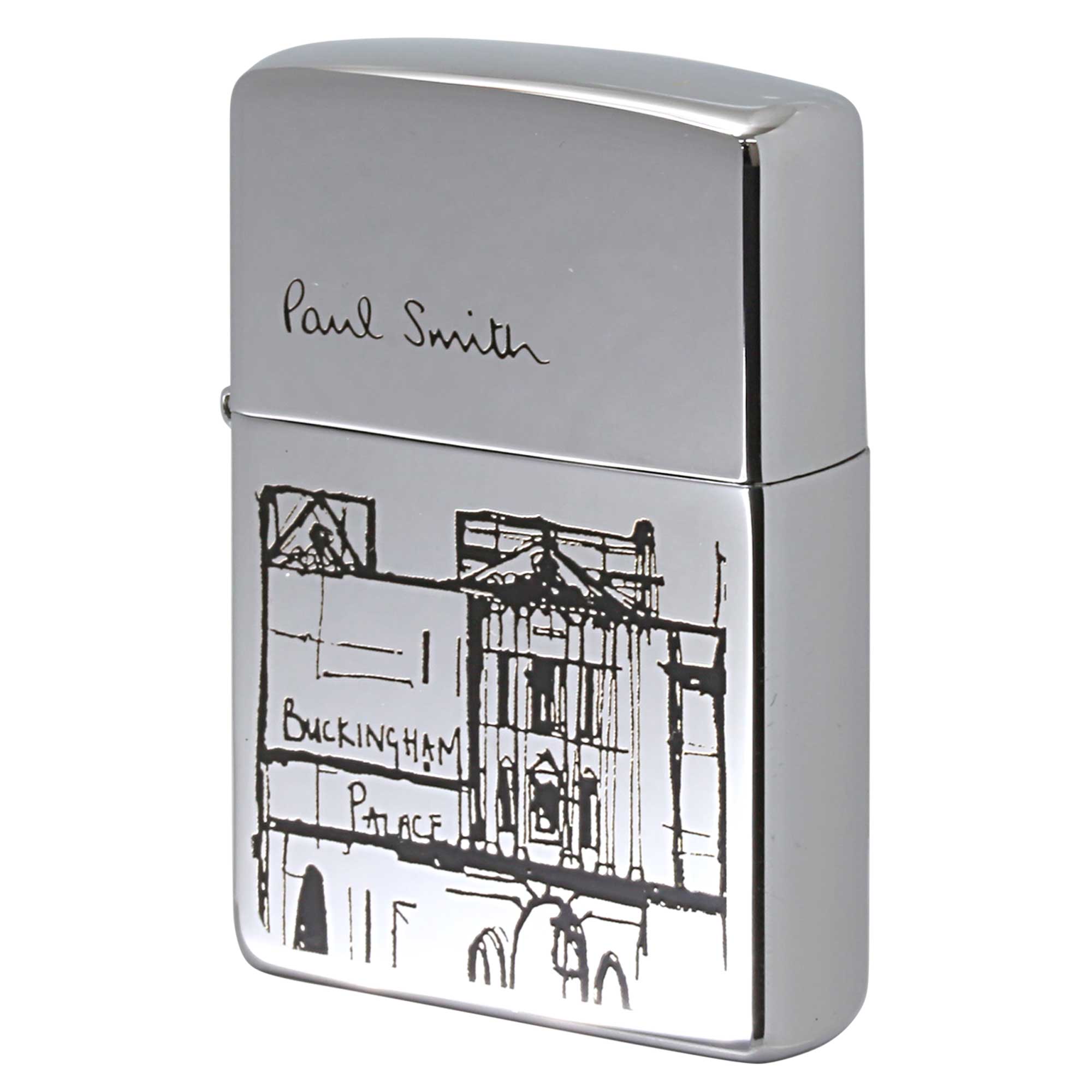 絶版/ヴィンテージ Zippo ジッポー 中古 2001年製造 ZIPPO Paul Smith ポール・スミス バッキンガム宮殿  [S]ほぼ新品同様