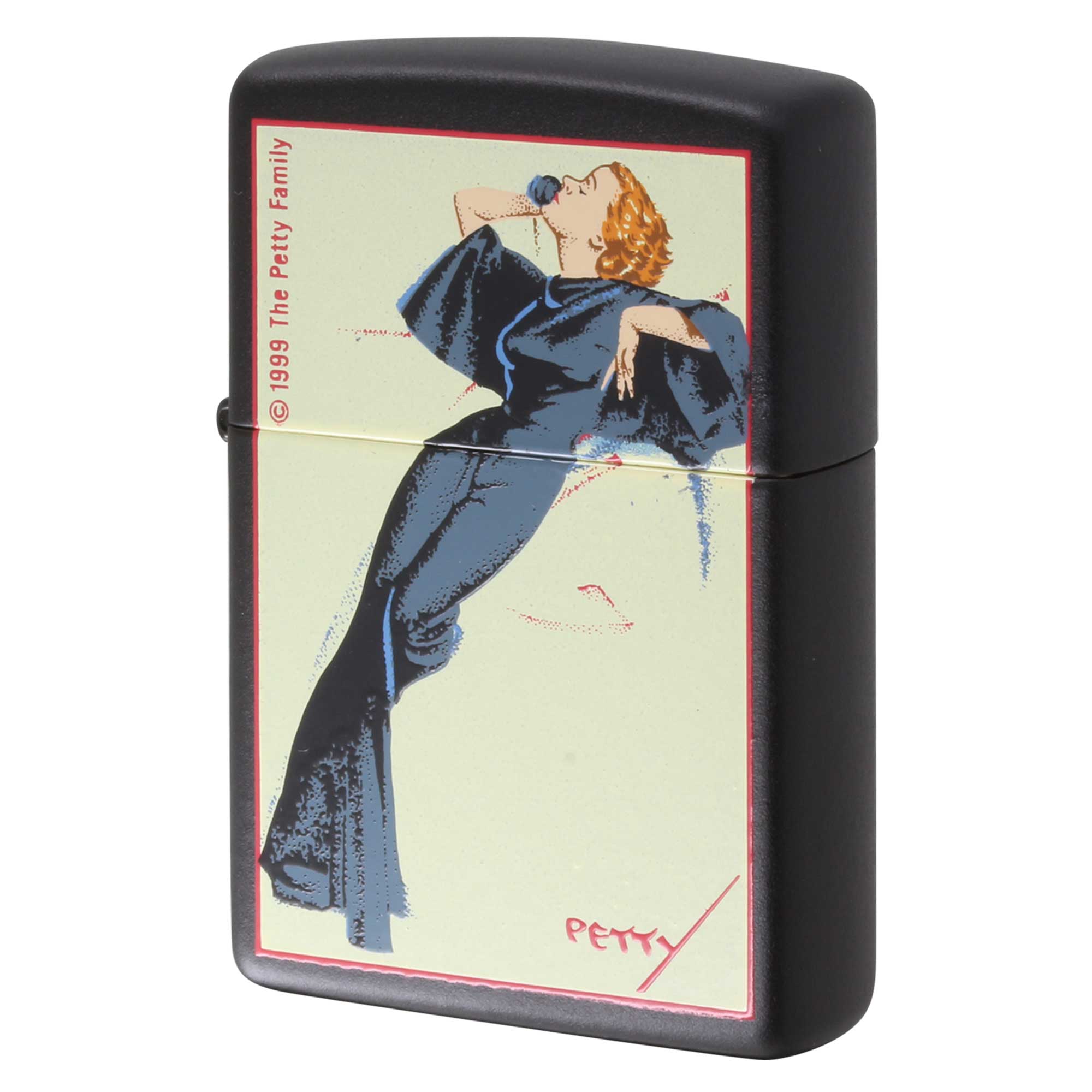 絶版/ヴィンテージ Zippo ジッポー 中古 1998年製造 ペティ・ガール The Petty Girl Series 2 218PG 639 SATIN DOLL  [N]未使用・新品