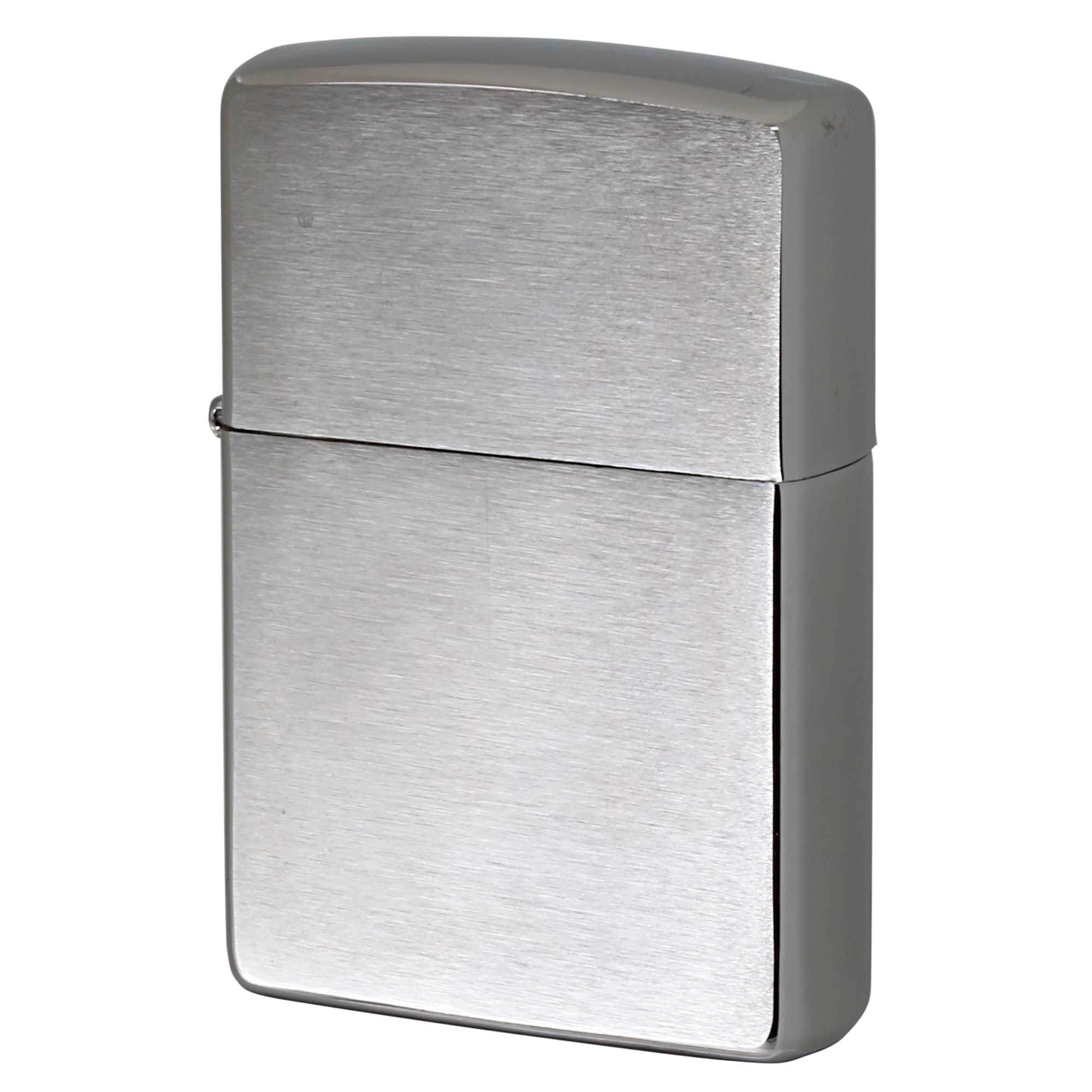 絶版/ヴィンテージ Zippo ジッポー 中古 2025年製造 ブラッシュドクローム No.200  [B]使用感ありやや傷汚れあり