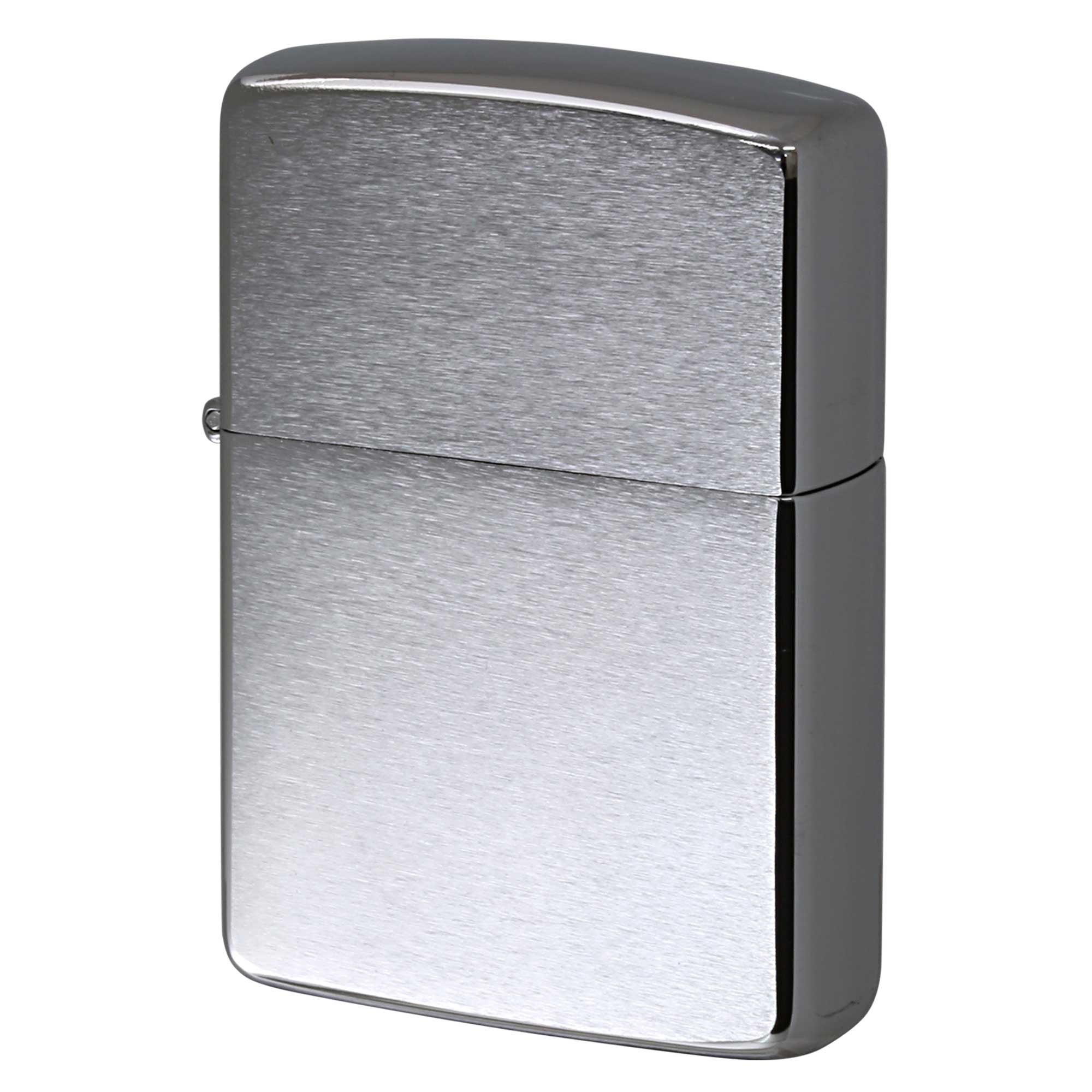 絶版/ヴィンテージ Zippo ジッポー 中古 1988年製造 ブラッシュドクローム No.200  [A]使用感少なく状態が良い