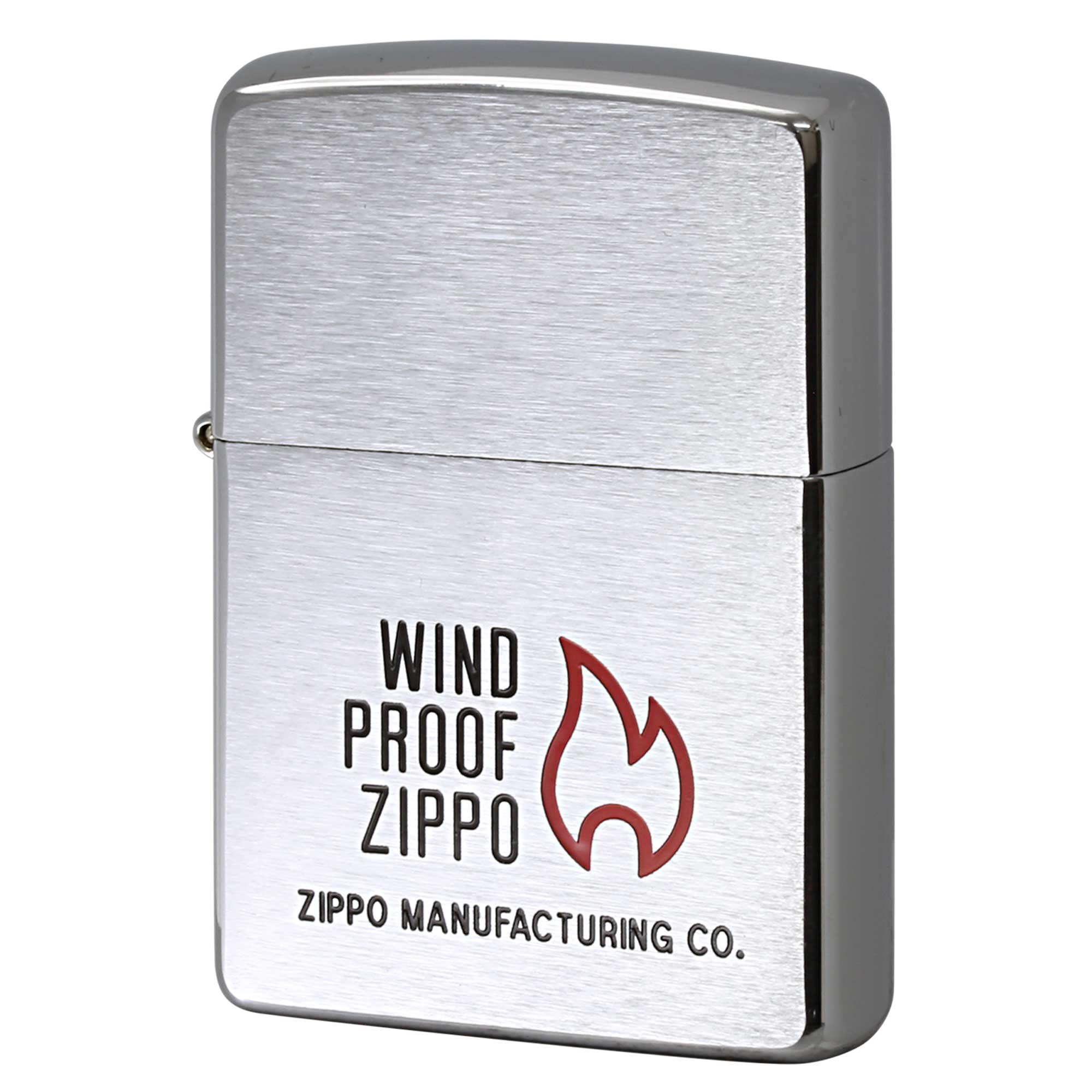 絶版/ヴィンテージ Zippo ジッポー 中古 2003年製造 WIND PROOF ZIPPO アイコンフレイム  [N]未使用・新品