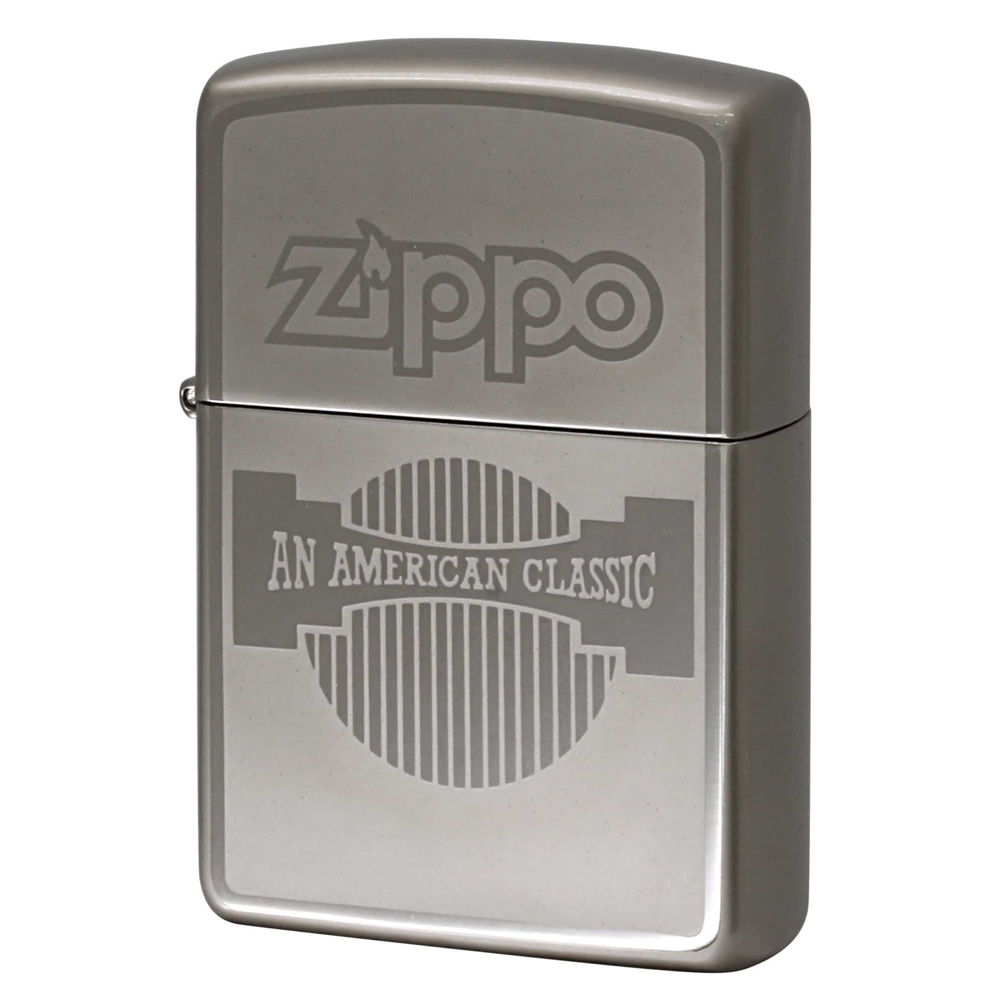 絶版/ヴィンテージ Zippo ジッポー 中古 1996年製造 ZIPPO LOGO AN AMERICAN CLASSIC ジッポロゴ アメリカンクラシック  [N]未使用・新品