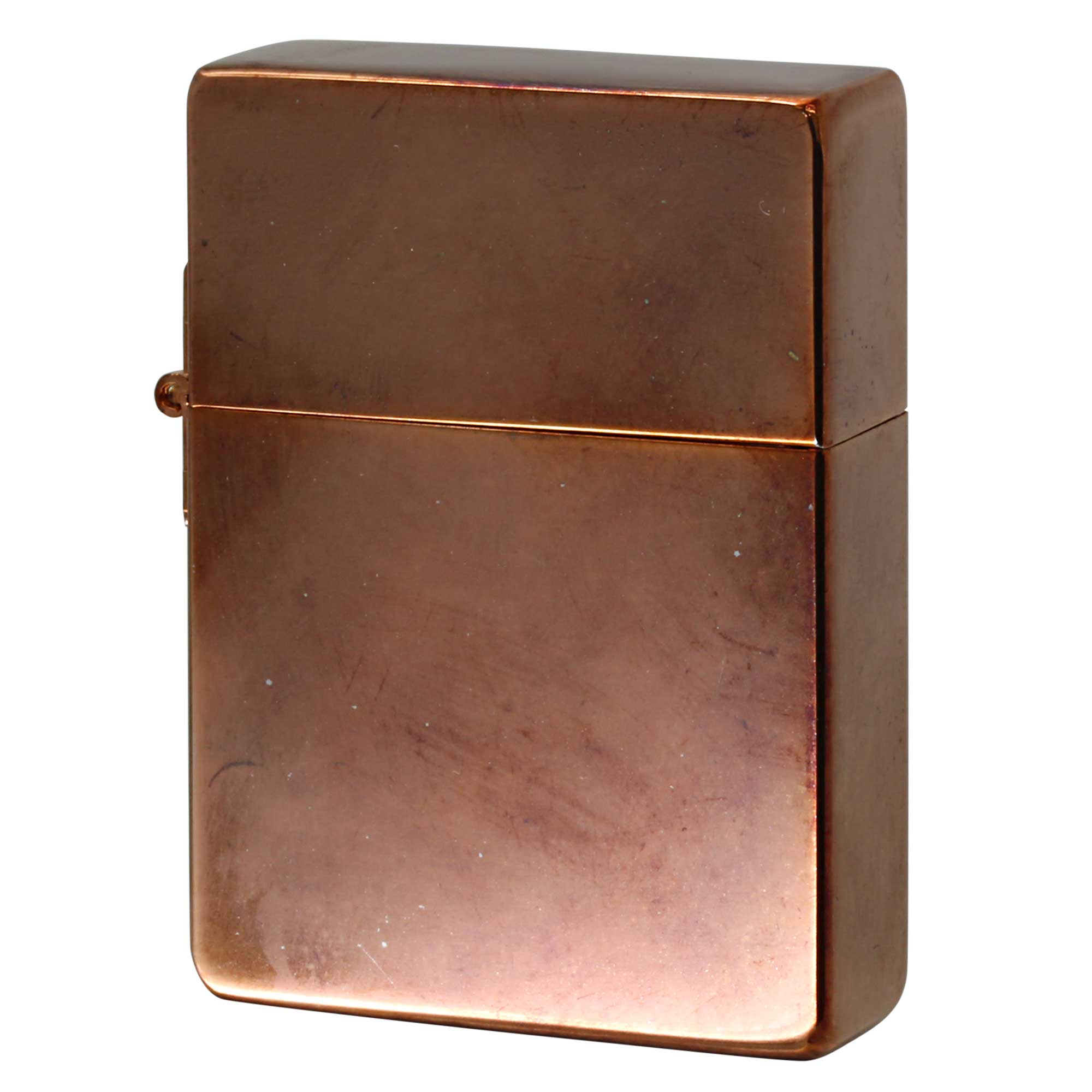 絶版/ヴィンテージ Zippo ジッポー 中古 2014年製造 1935レプリカ カッパーコーティング 銅メッキ ポリッシュ 1935COP  [S]ほぼ新品同様