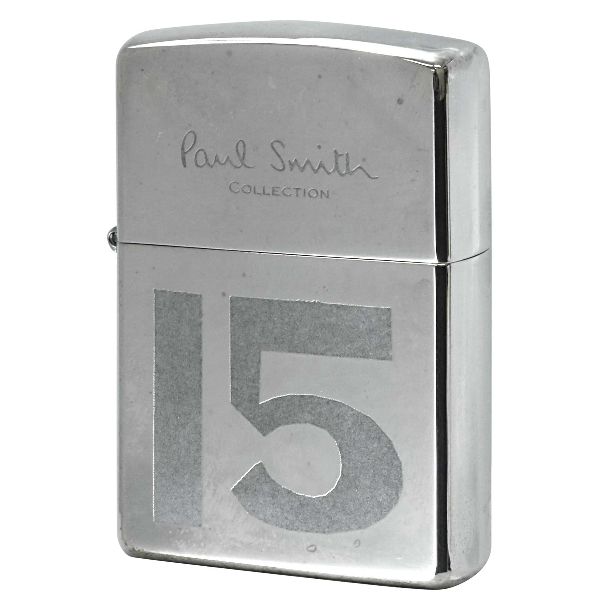 絶版/ヴィンテージ Zippo ジッポー 中古 2002年製造 ZIPPO Paul Smith Collection ポール・スミス 15  [S]ほぼ新品同様