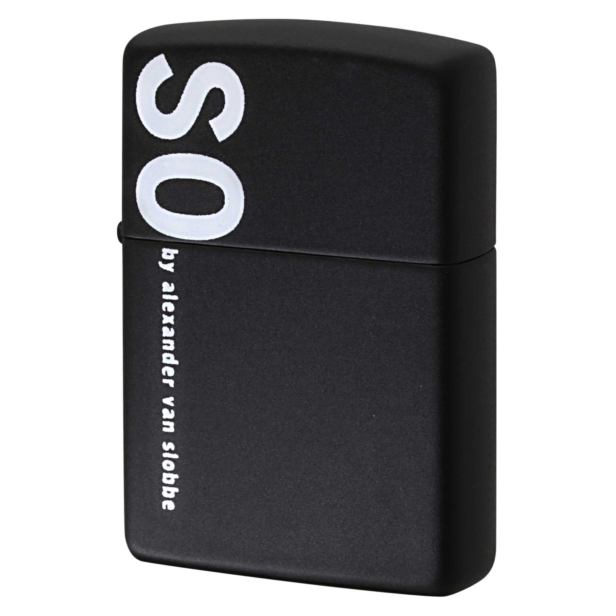 絶版/ヴィンテージ Zippo ジッポー 中古 1996年製造 SO by alexander van slobbe ソーバイアレクサンダーヴァンスロベ  [S]ほぼ新品同様