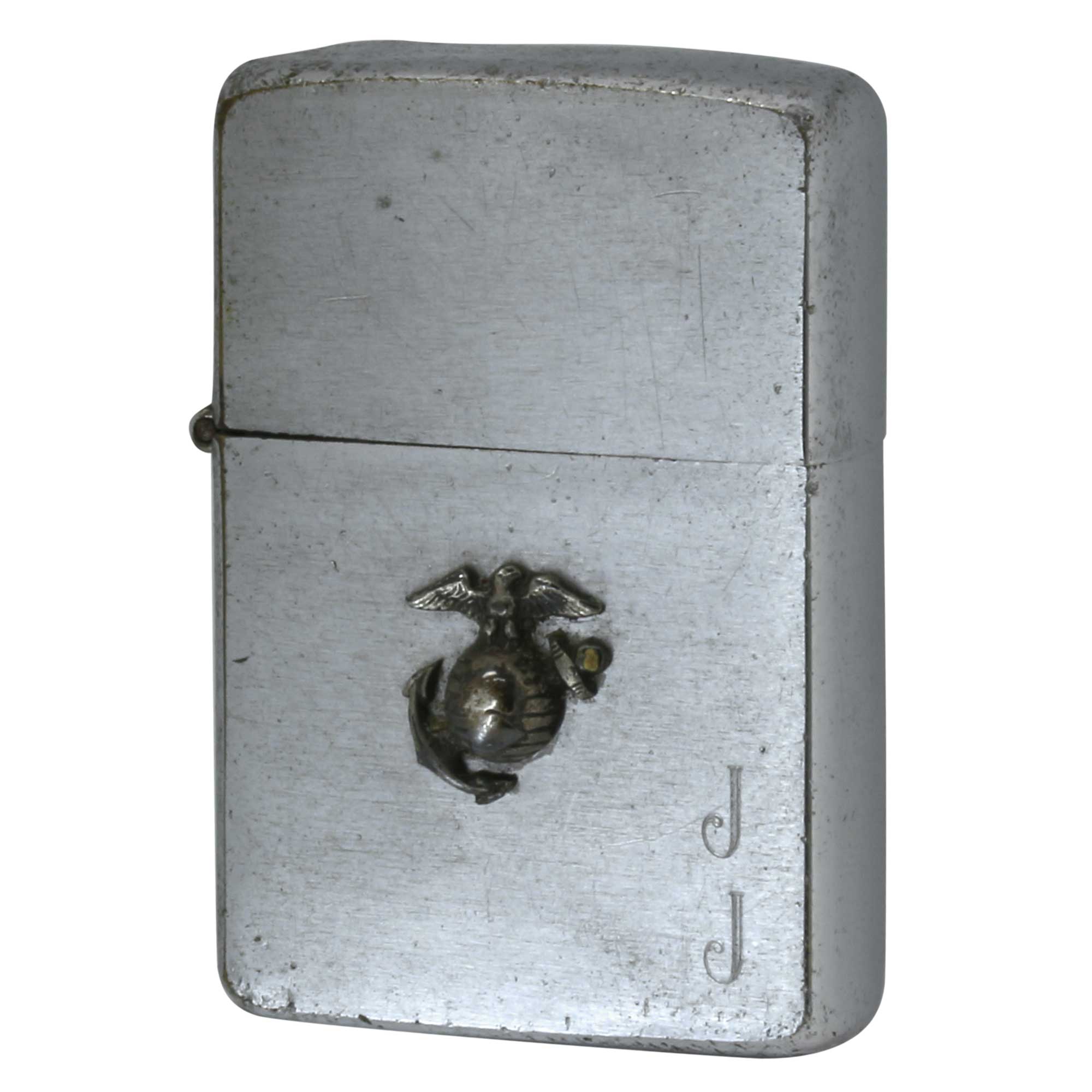 絶版/ヴィンテージ Zippo ジッポー 中古 1962年製造 U.S Marin Corps アメリカ海兵隊  [C]使用感あり傷汚れあり