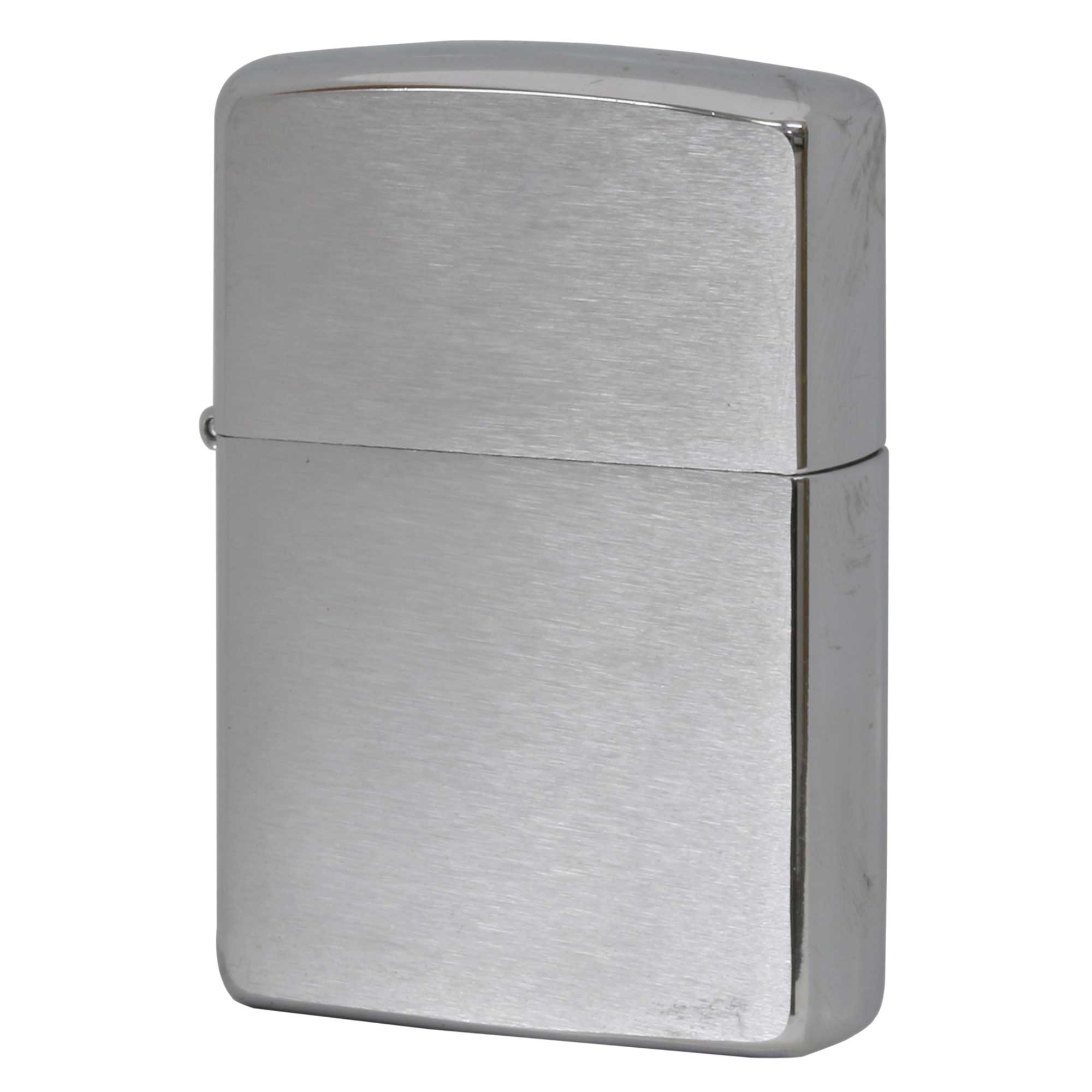 絶版/ヴィンテージ Zippo ジッポー 中古 1995年製造 No.200 ブラッシュドクローム  [B]使用感ありやや傷汚れあり