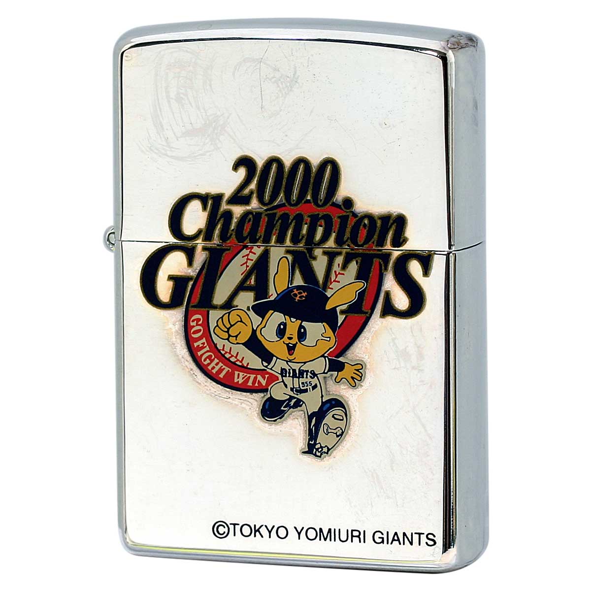 絶版/ヴィンテージ Zippo ジッポー 中古 2000年製造 2000年Champion GIANTS  [N]未使用・新品