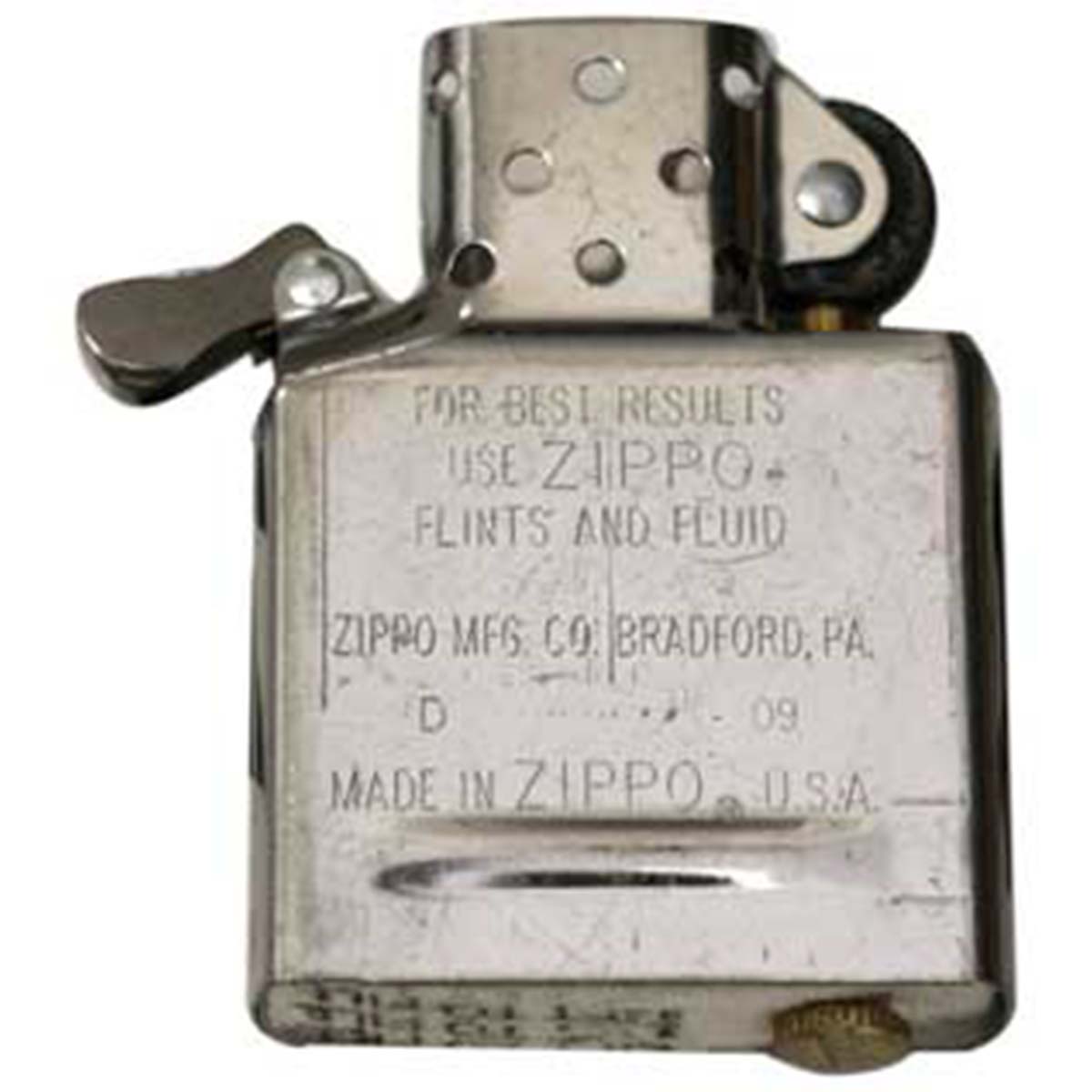 Zippo ジッポー 【予備・交換用】インサイドユニット レギュラー シルバー メール便可