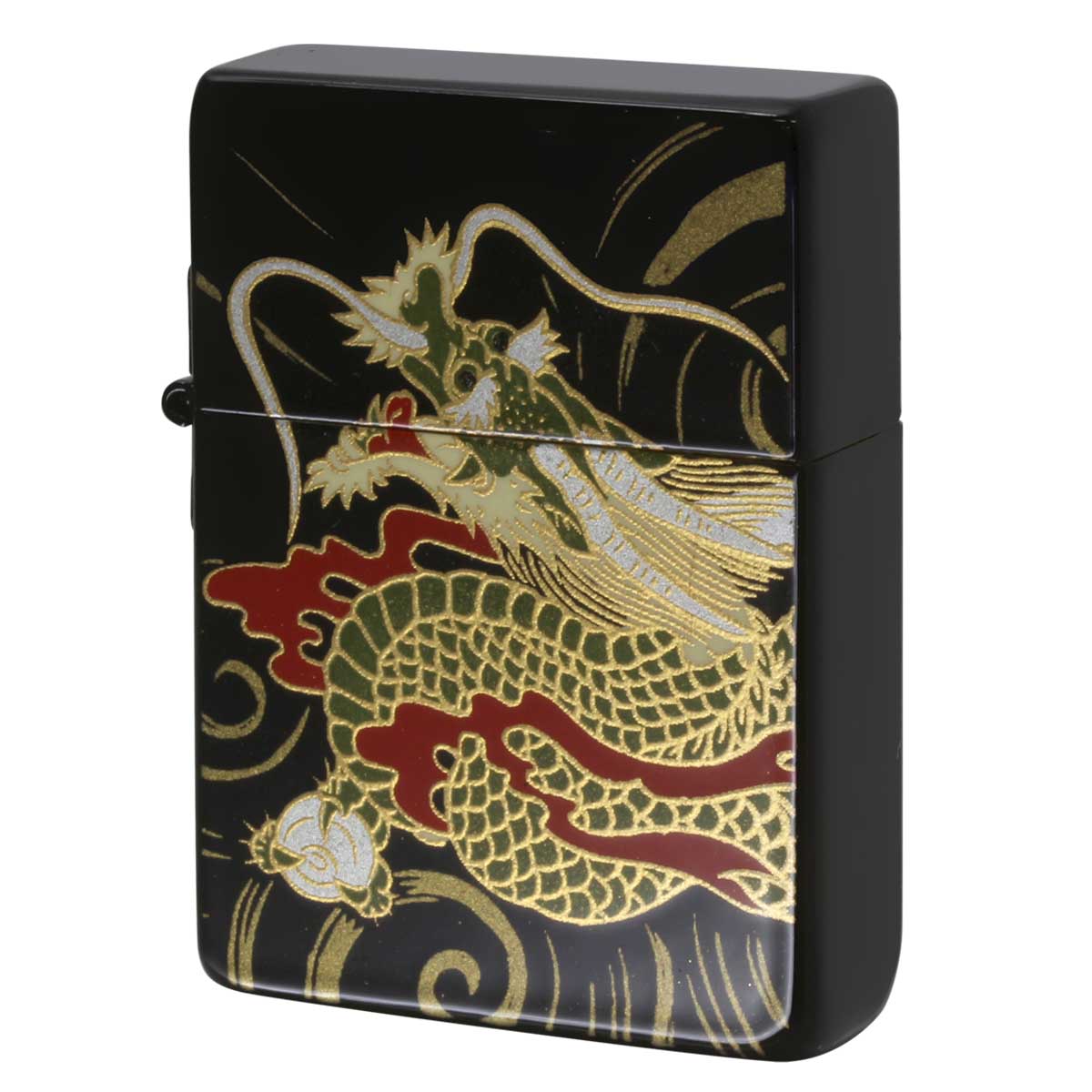 Zippo ジッポー 1935レプリカ 蒔絵 伝統工芸 ゴールドタンク 龍