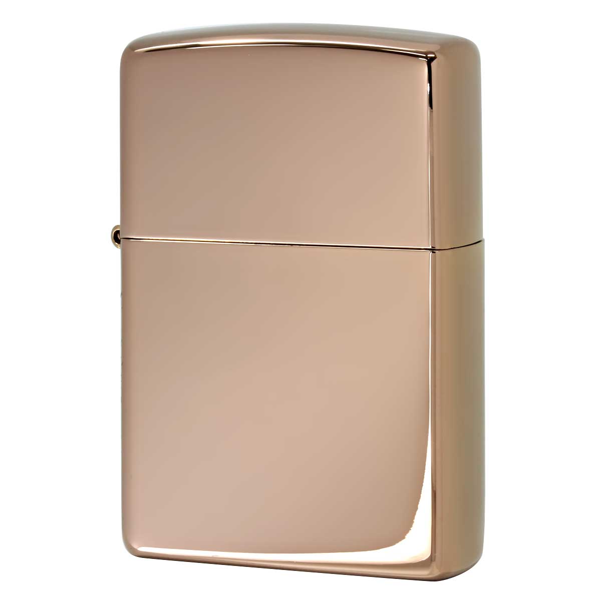 Zippo ジッポー 無地 ローズゴールド 鏡面 ポリッシュ High Polish Rose Gold 49190 メール便可