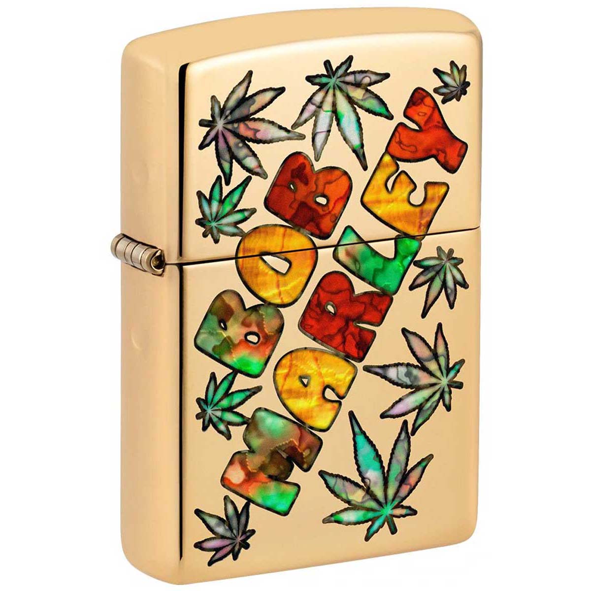 Zippo ジッポー ボブ・マーリー レゲー Bob Marley 鏡面 ポリッシュ ブラス 49835 メール便可