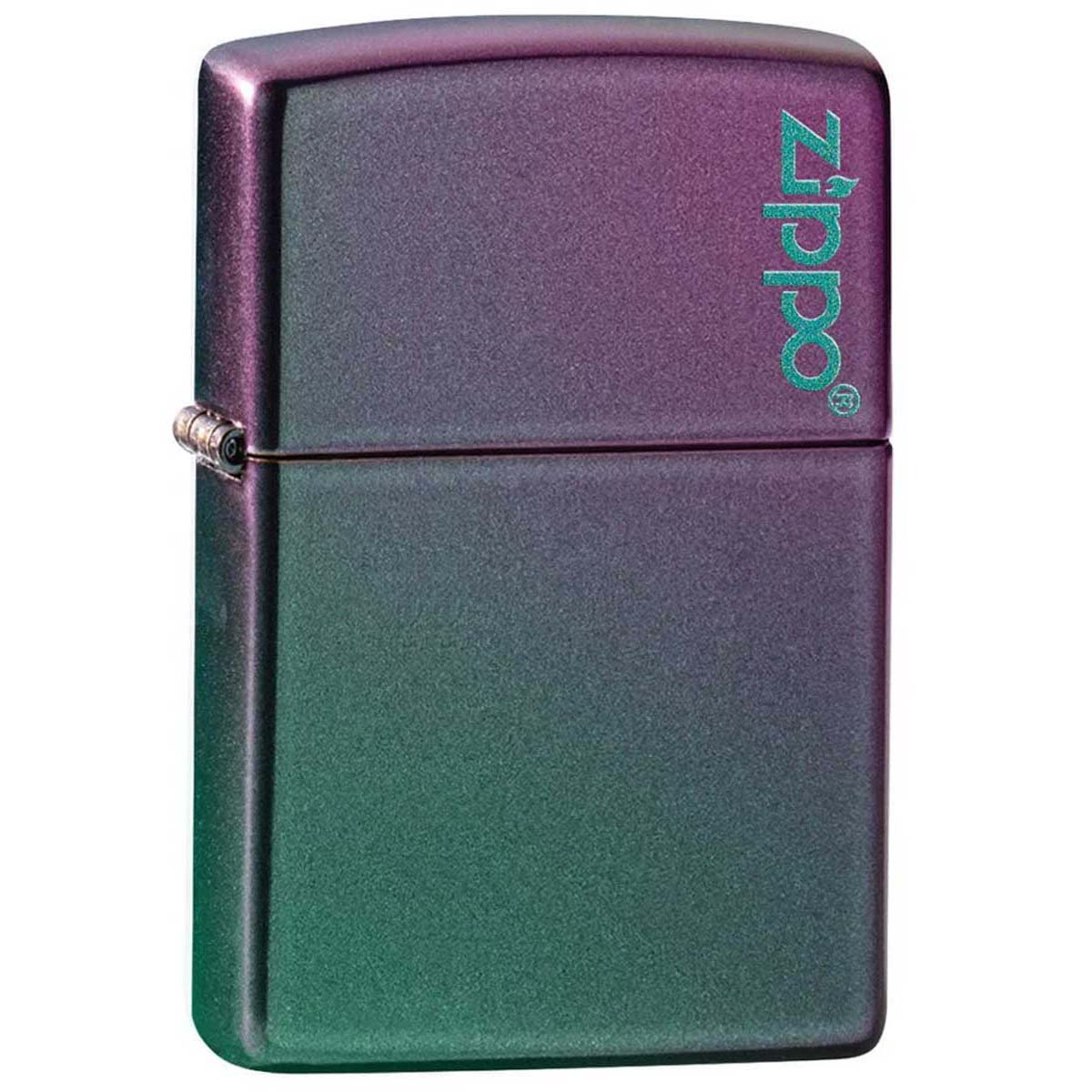 Zippo ジッポー 玉虫色 イリデッセント ジッポ ロゴ Iridescent Zippo Logo 塗装 49146ZL メール便可