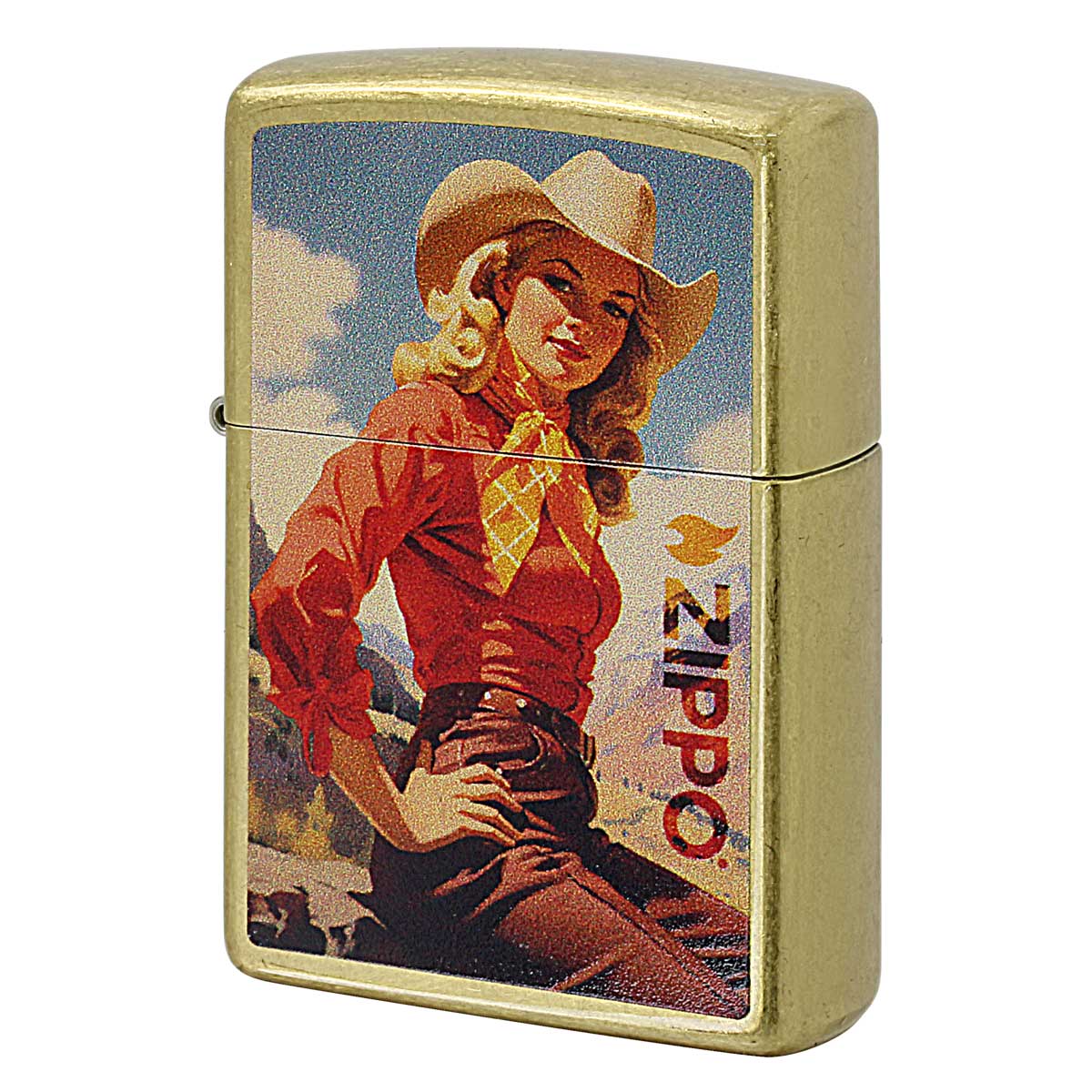 Zippo ジッポー カウガール 牧場主 ウエスタン cowgirl Rancher 西部風 46248 メール便可