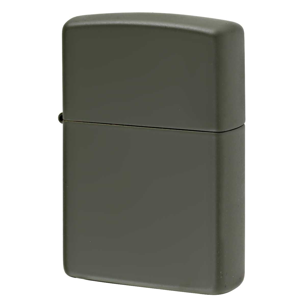 Zippo ジッポー 無地 グリーン マット Green Matte 塗装 221 メール便可