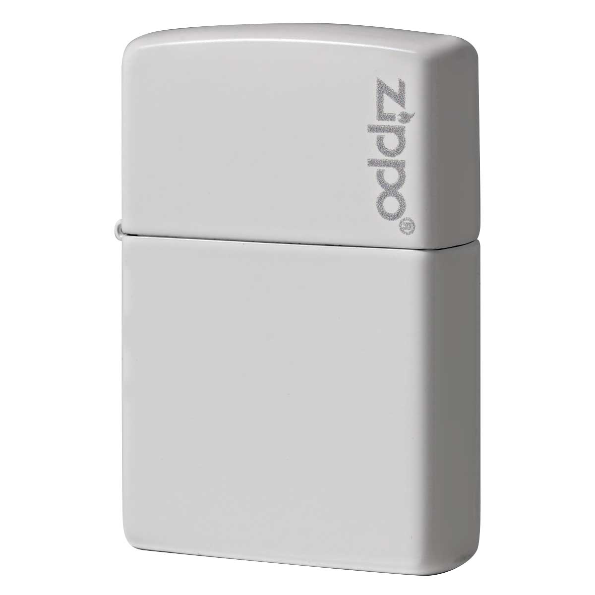 Zippo ジッポー 無地 ホワイト マット ジッポ ロゴ White Matte 塗装 214ZL メール便可