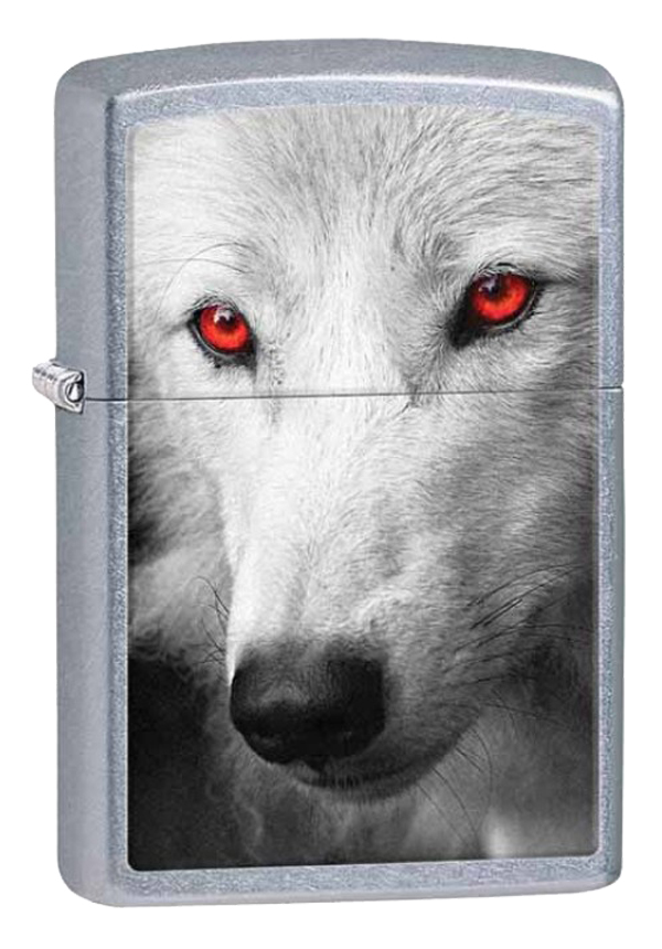 Zippo ジッポー Wolf with Red eyes 28877 メール便可