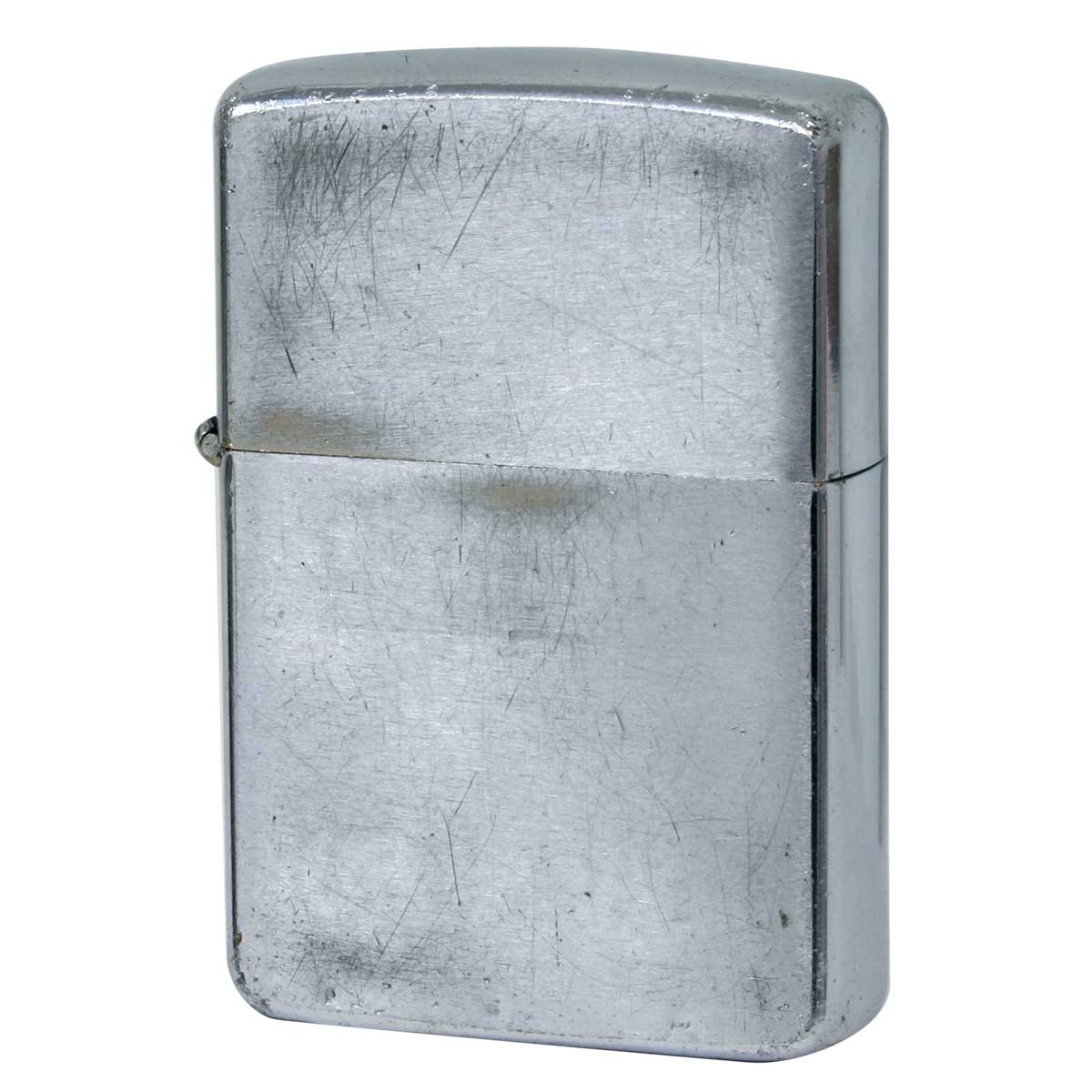 絶版/ヴィンテージ Zippo ジッポー 中古 1966年製造 No.200 Brushed Chrome  [C]使用感あり傷汚れあり
