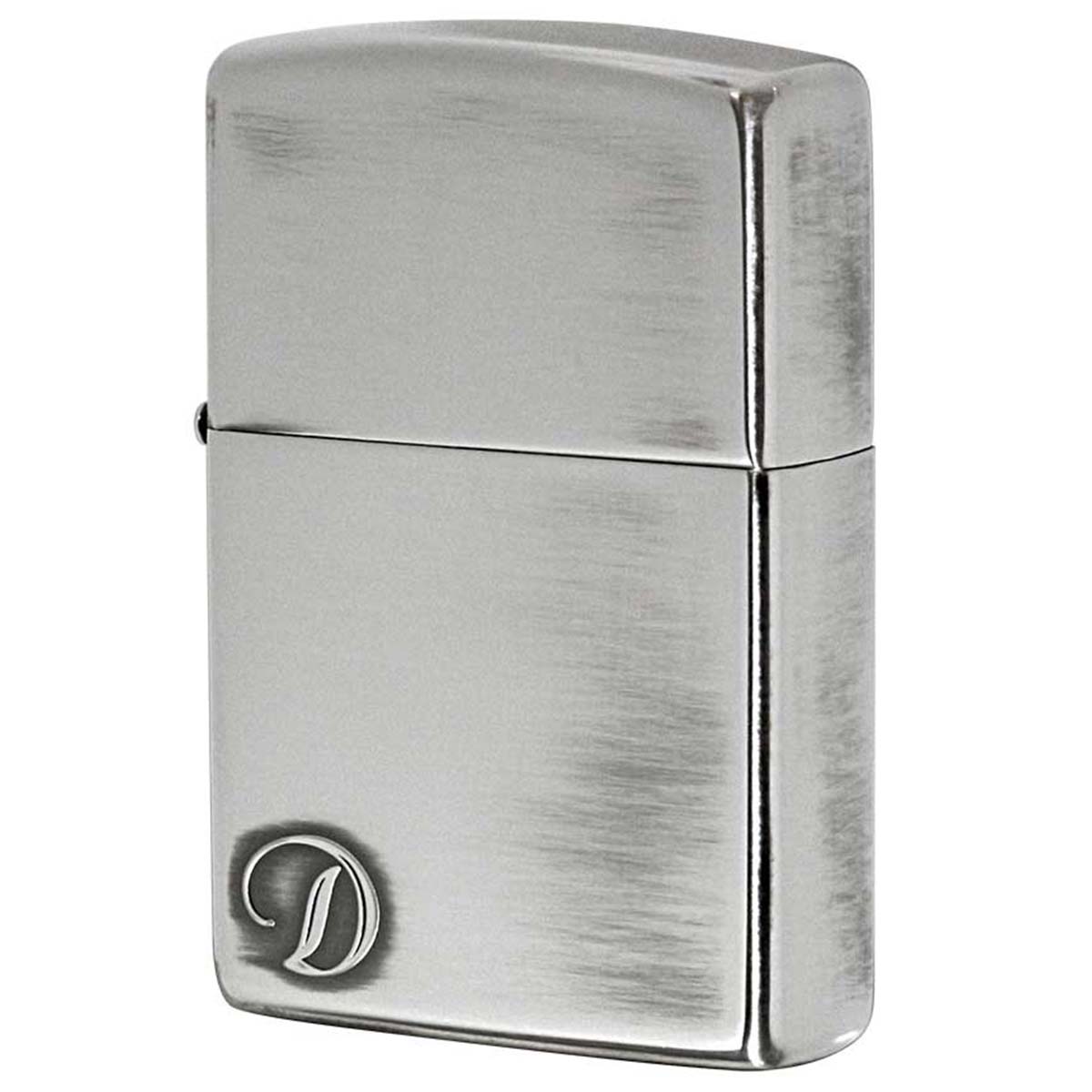 Zippo ジッポー アルファベット イニシャル The alphabet D シルバーいぶし 80012 メール便可