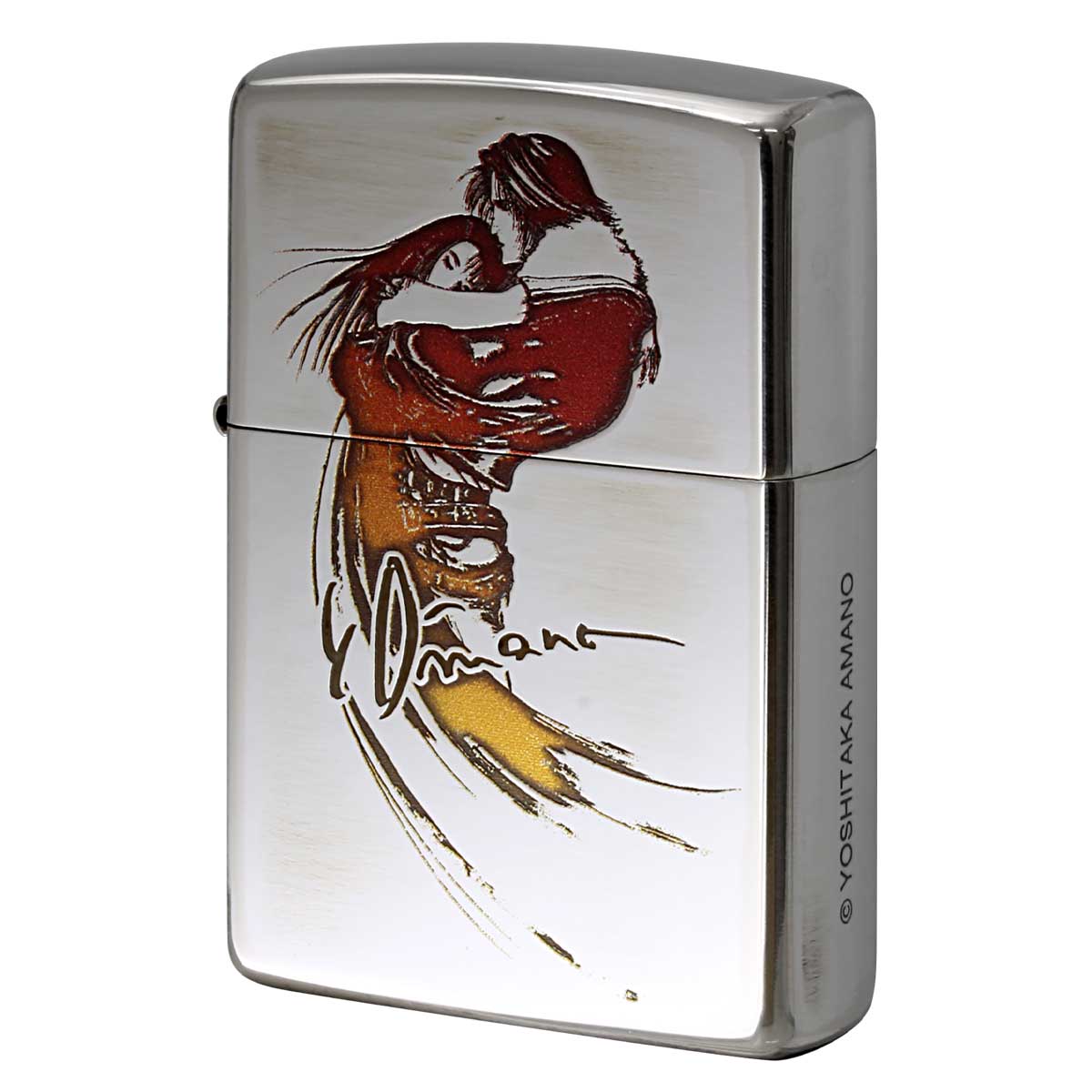 Zippo ジッポー 天野喜孝 Amano Yoshitaka F8-082 銀メッキいぶし 80213