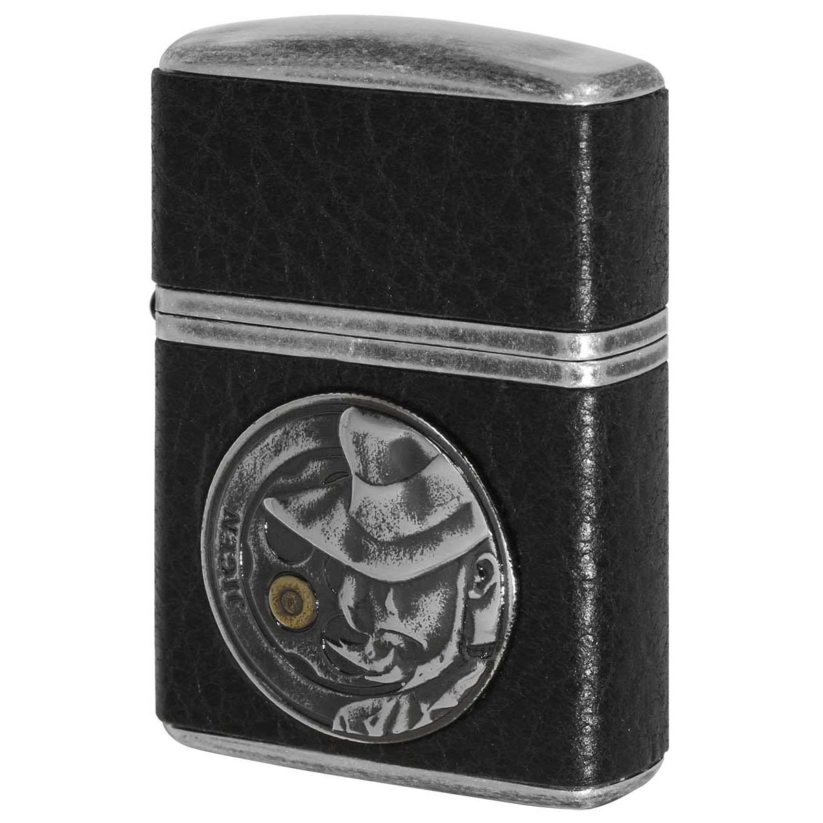 Zippo ジッポー ルパン三世 アニメ キャラ 革巻き 牛革 ヴィンテージ・スタイル LUPIN THE THIRD Vintage Style 次元 オフィシャルライセンス品 80203