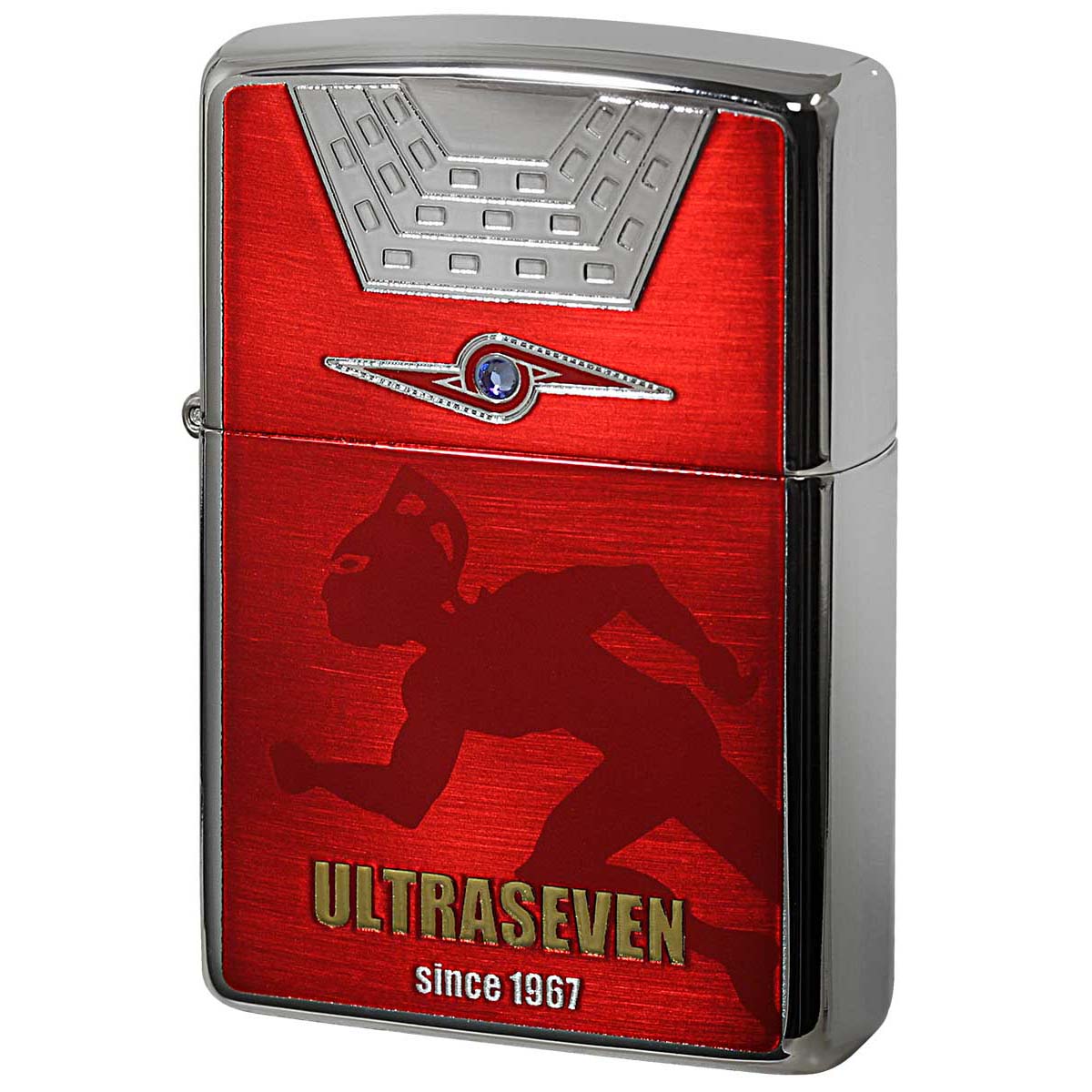 Zippo ジッポー ウルトラセブン アニメ キャラ ULTRASEVEN 銀メッキ 80205
