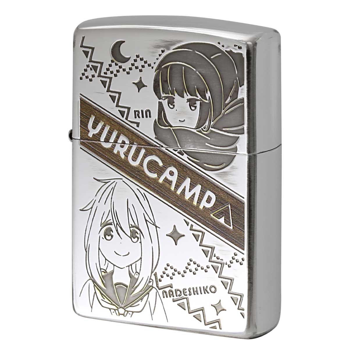 Zippo ジッポー ゆるキャン△ キャラ アニメ 漫画 リンandナデシコ オフィシャルライセンス品 80208