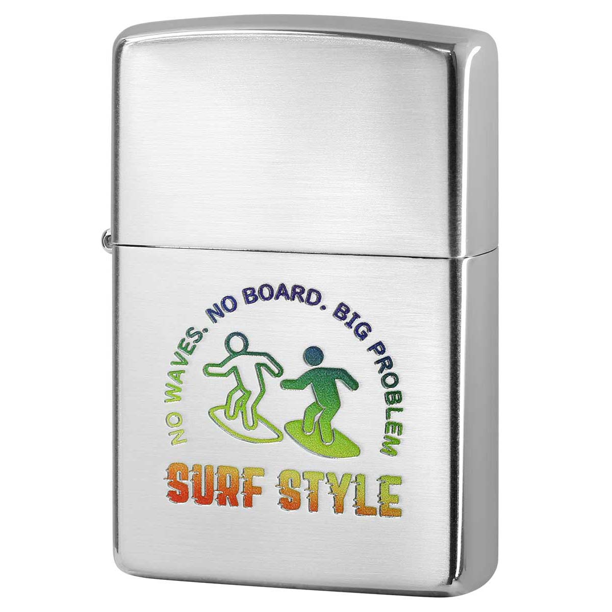 Zippo ジッポー サーフィン ピクトグラム Surfing Pictogram つや消し サテーナ 80061 メール便可