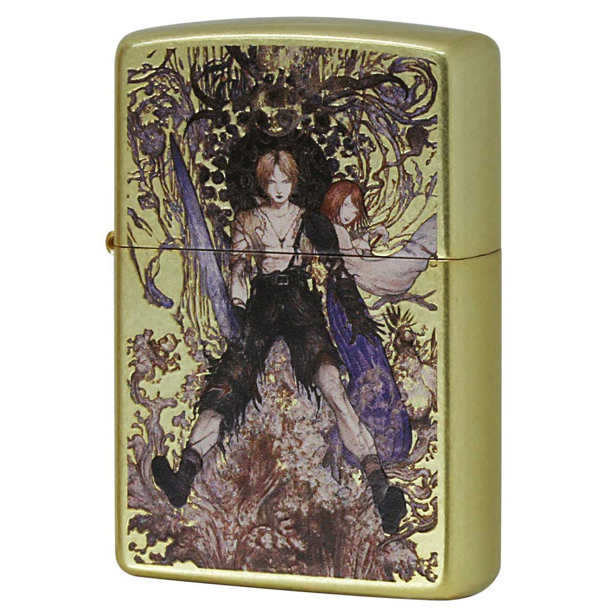 Zippo ジッポー 天野喜孝 Amano Yoshitaka F-10-Water Warrior 金メッキ バレル 80222