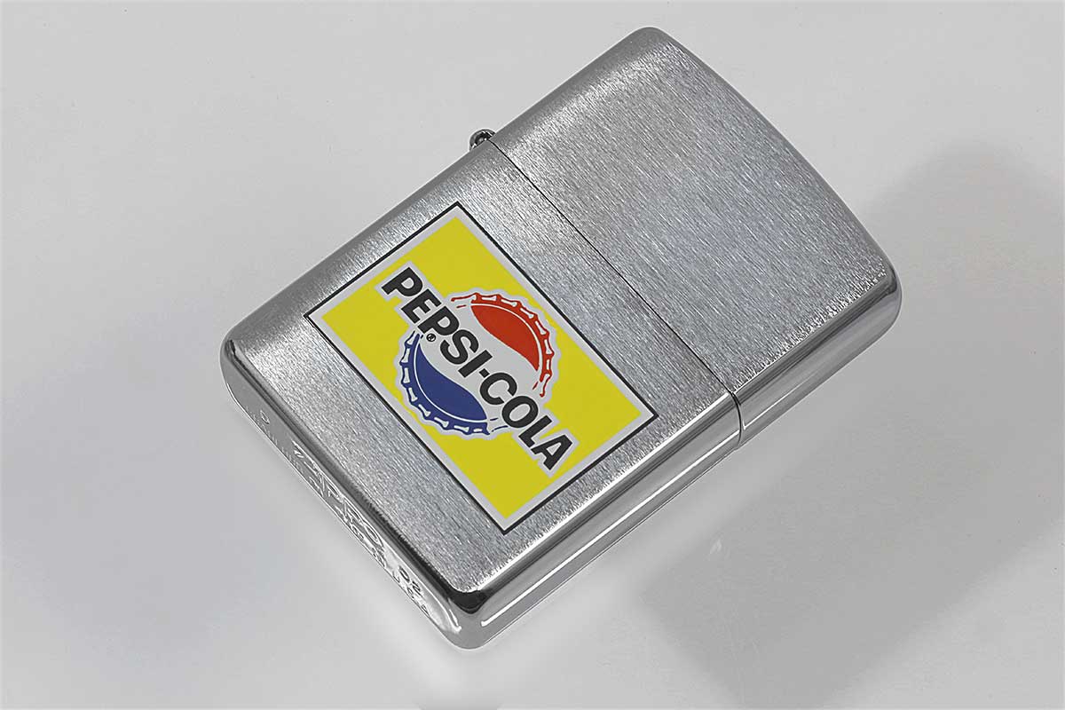 Zippo ジッポー 絶版・2002年製造 PEPSI ペプシ 1965復刻デザイン A メール便可