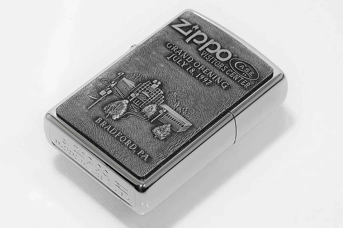 Zippo ジッポー 絶版・1997年製造 ビジターセンター グランドオープン記念 CASE社ナイフ限定セット GRAND OPENING