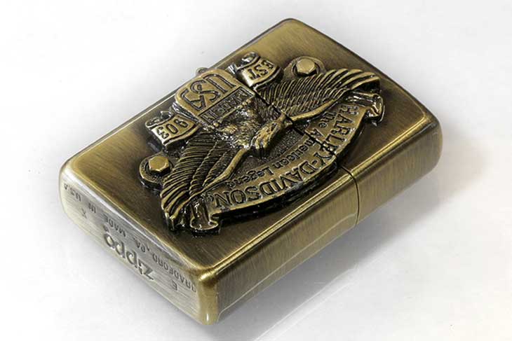 Zippo ジッポー 絶版・1994年製造 Harley davidson ハーレーダビッドソン バックルメタル6