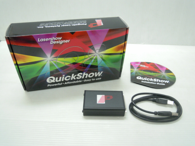 レーザーコントローラーPangolin QuickShow (新品 正規品） Pangolin（パンゴリン）QuickShow（クイックショー）シンプルパッケージ
