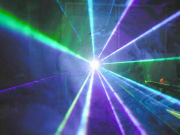 超小型で低価格！2W RGB 7カラーレーザーライトサービス品！DMX ILDAに対応