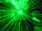 簡単レーザー演出 ロープライス50mwグリーンレーザービーム( ステッピングモーター式レーザーライト)　イノシシなどの害獣対策にも使われてるようです