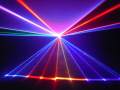 [ラスト在庫のため値引き]超小型 RGB 7カラーレーザーライト（レーザービーム）1000mw　ワイヤレスリモコン付　DMX対応