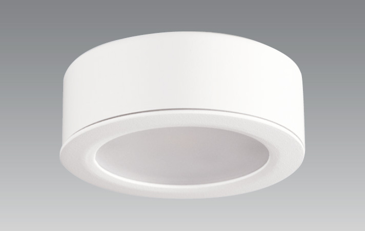 【即納】　BDL-1910W-27+BZL-4000W　UNITY/ユニティ　LEDダウンライト　直付型　什器・棚下用　100V直結　調光対応タイプ　色温度2700K　本体ホワイト　☆Bulie　COIN ACE☆