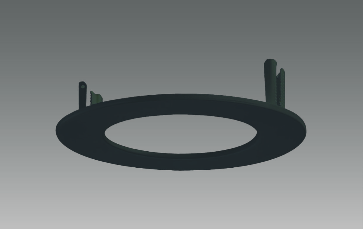 【即納】　BPA-150/100/B　UNITY/ユニティ　LEDダウンライト　リニューアルプレート　埋込穴150mm→100mm　本体ブラック　☆Bulie　Renewal Plate☆