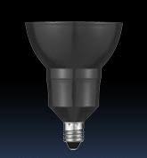 【特売品・在庫限り】DL-JM45L-B　SHARP/シャープ　LEDランプ　ダイクロハロゲン形　JDR50W相当　径50mm　E11　色温度2700K　中角　本体ブラック　100V　☆ダイクロハロゲン電球代替タイプ☆