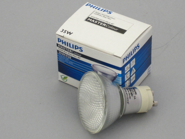 【即納】　CDM-Rm　Elite　Mini　35W/930　40°　PHILIPS/フィリップス　HIDランプ　セラミックメタルハライドランプ　MR16　3000K　40°　GX10　☆CDMランプ☆