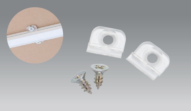 【即納】　BTL-9900　UNITY/ユニティ　LEDバーライト　什器・棚下照明　専用フレームクリップ　2個入り　☆Bulie　ぴたライトシリーズ　専用オプションパーツ☆