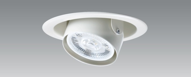 【即納】　UDL-165W(S)　UNITY/ユニティ　LEDダウンライト　ユニバーサル型　埋込穴100mm　本体ホワイト　100V　LEDダイクロハロゲン電球交換可能型　☆ユニバーサルダウン☆　※LED電球別売
