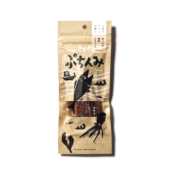 ぷちんみ　RIS（利尻空港）ホッケの燻製スティック