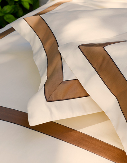 ユーロシャムカバー 全37色 エジプト綿(サテン織り・300TC) 【Abadi】