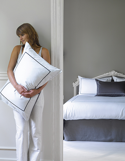 ボルスターカバー【円柱形】全37色 エジプト綿(サテン織り・300TC) 【Maca】