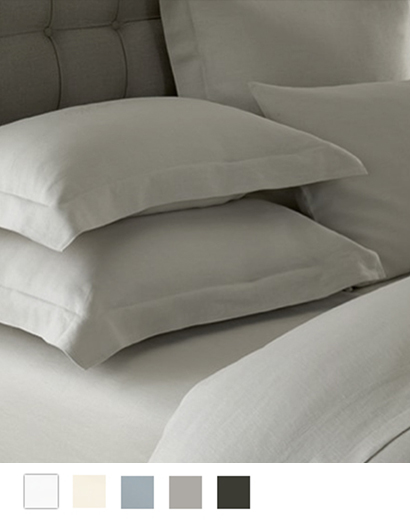 ユーロシャムカバー 全6色 ベルギーリネン 【Maro】