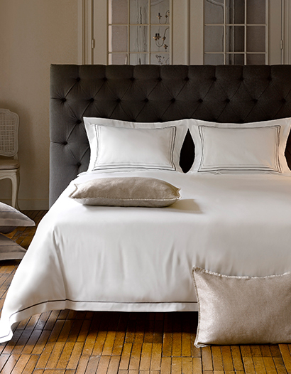 掛け布団カバー、ピローケースセット【キング】全37色 エジプト綿(サテン織り・300TC) 【Triga】