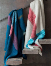 モヘアスロー 全12色【Mohair Dessins Throw】