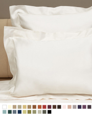 ユーロシャムカバー 全28色 エジプト綿(サテン織り・300TC) 【raffaello】