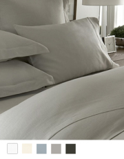 枕カバー 全6色 ベルギーリネン 【Maro】